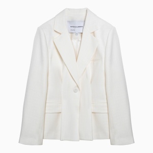 Margaux Lönnberg White Ryder single-breasted jacket in wool blend