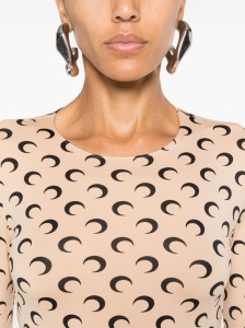 MARINE SERRE Top Beige - Img 4