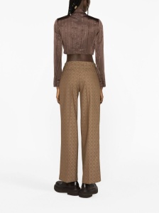 MARINE SERRE Trousers Beige - Img 2