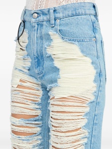 MM6 Maison Margiela Jeans Clear Blue - Img 2