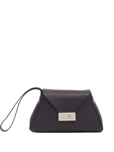 MM6 Maison Margiela Numeric leather clutch