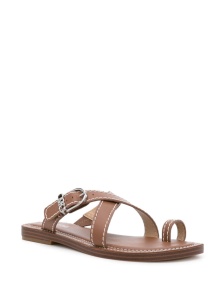 MMK Sandals Leather Brown - Img 2