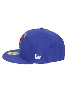 New Era Philadelphia Phillies 59FIFTY MLB Cooperstown Pin Pack Royal Cap - Img 2