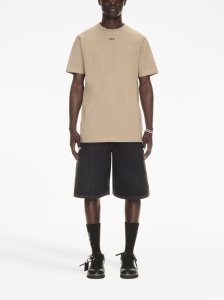 Off White Logo cotton t-shirt - Img 4