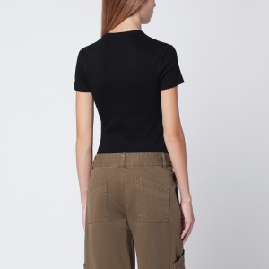 Off White Off-White™ Black T-shirt with OFF logo - Img 2