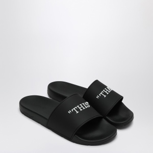 Off White Off-White™ Black This That slides