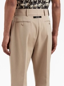 Palm Angels Trousers Beige - Img 2