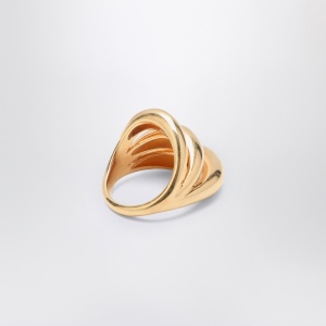 Panconesi Triptych Blow Up gold ring - Img 2