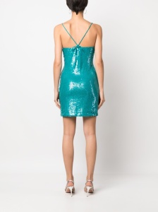 Parosh Dresses Clear Blue - Img 4