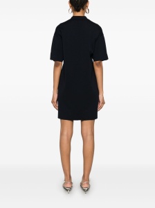 Parosh mini dress with collar detail and V-neckline - Img 3