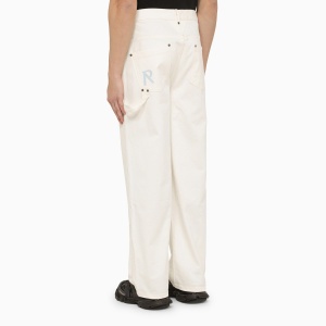 Represent Cream cotton trousers - Img 2