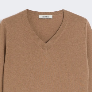 S Max Mara Camel-coloured wool sweater - Img 2