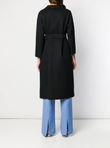 S Max Mara Coats Black - Img 4