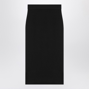 Saint Laurent Black wool pencil skirt - Img 2
