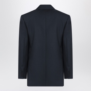 Saint Laurent Double-breasted navy blue wool jacket - Img 2