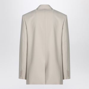 Saint Laurent Light beige single-breasted wool jacket - Img 2