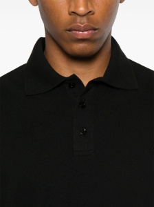 Saint Laurent Piquet cotton polo shirt - Img 4