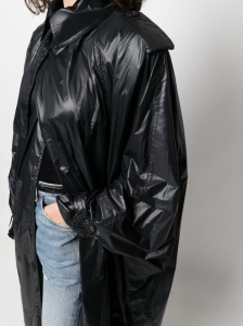 Saint Laurent shoulder-pad Oversized Trench Coat - Img 2
