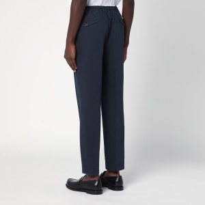 Santaniello Blue cotton trousers - Img 2