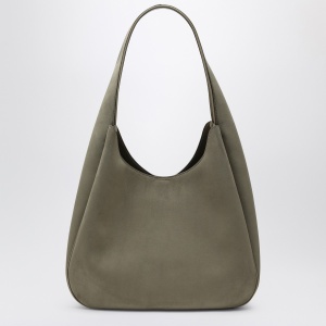 Stella McCartney Large Khaki Hobo Bag with Logo - Img 2