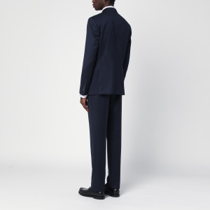 Tagliatore Navy blue double-breasted wool suit - Img 2