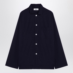 Tekla Navy blue pyjama shirt