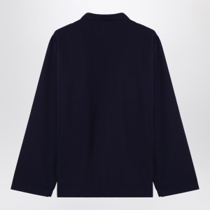 Tekla Navy blue pyjama shirt - Img 2