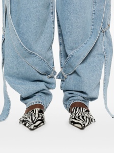 The Attico Jeans Clear Blue - Img 4