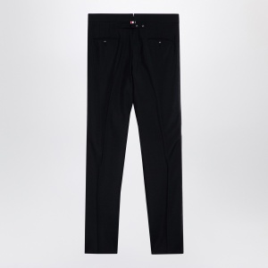 Thom Browne Black wool-blend trousers - Img 2