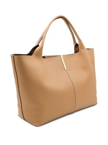 Tod's Medium Leather Shopping Bag - Img 2