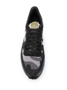 Valentino Garavani Camouflage Rockrunner low-top sneakers - Img 2