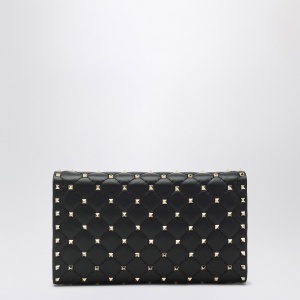 Valentino Garavani Rockstud Spike crossbody bag black - Img 2