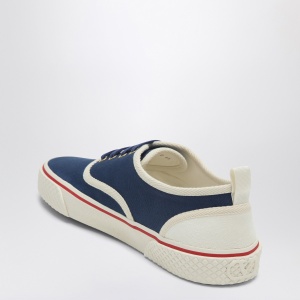 Valentino Garavani Sneaker Nojoke in blue and white canvas - Img 2