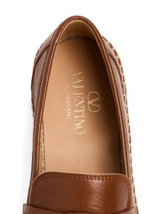 Valentino Garavani Vlogo Signature Calfskin Moccasin - Img 4