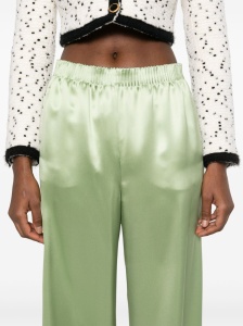 Valentino wide leg silk trousers - Img 3
