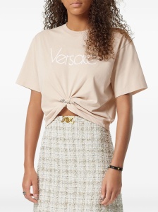 Versace 1978 Re-Edition Logo Safety Pin Short T-Shirt - Img 4