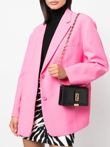Versace Greca Goddess mini leather crossbody bag - Img 3