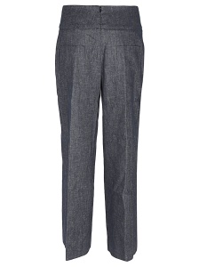 Via Masini 80 Trousers Blue - Img 2