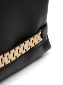 Victoria Beckham mini Chain Pouch leather clutch - Img 3