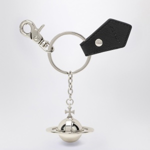 Vivienne Westwood 3D Orb black metal key ring - Img 2