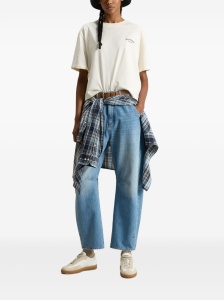 Woolrich Pure Pima Cotton T-Shirt with Logo - Img 3