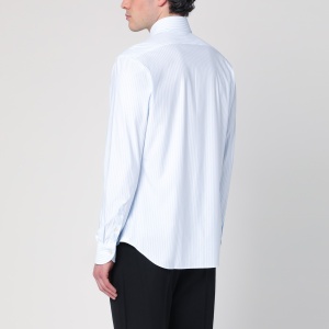 XACUS White/light blue cotton shirt - Img 2
