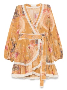 Zimmermann Ascension Ruffle Mini Dress