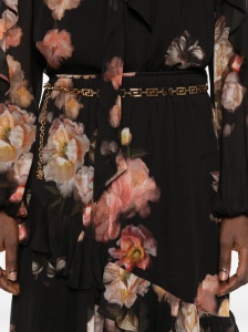 Zimmermann Floral-print ruffled skirt - Img 2