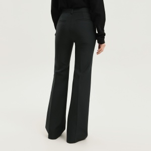 1989 STUDIO High-waisted dark green bell-bottom pants - Img 2