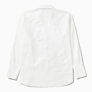 1989 STUDIO Striped l/s shirt dress white - Img 2