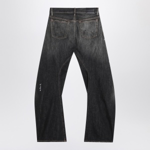 Acne Studios Black loose fit Jeans 2006F - Img 2