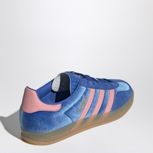 adidas Originals Sneaker Gazelle Indoor Blue/Semi Pink Spark/Gum - Img 2