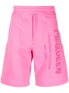 Alexander McQueen Graffiti-print Track Shorts
