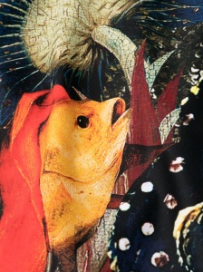 Alexander McQueen Hieronymus Bosch-print Jersey Bodysuit - Img 2